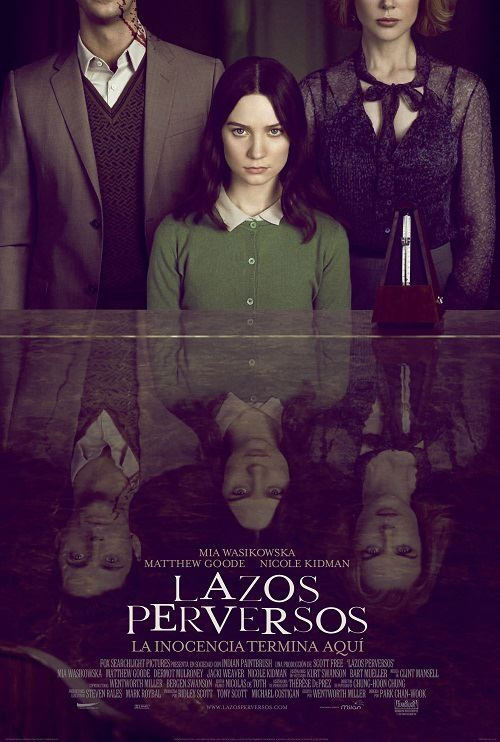 Nuevo cartel de Stoker... ¿Lazos perversos en España?