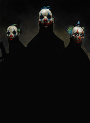 Concept art de El caballero oscuro
