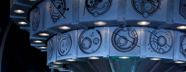 Detalle del interior de la nueva TARDIS de "Doctor Who"