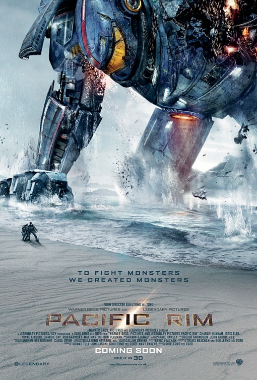 Uno de los carteles de Pacific Rim que circunal por internet