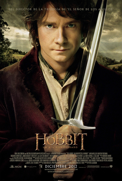 Póster español de El Hobbit: Un Viaje Inesperado