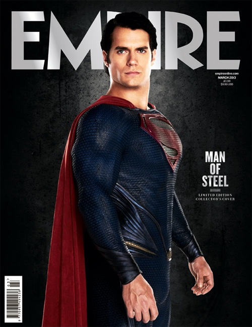 La nueva portada de Empire dedicada a El hombre de acero