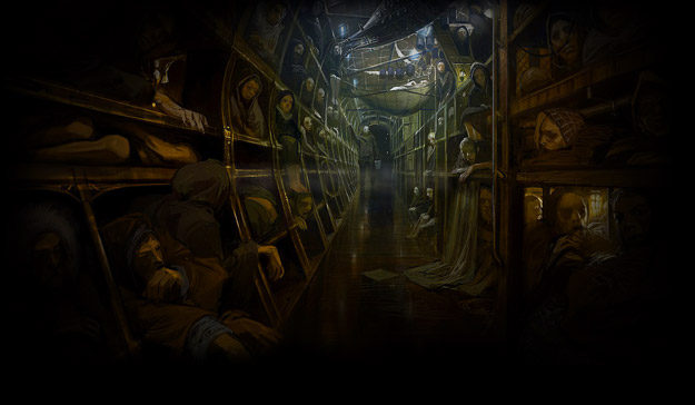 Así es el interior del tren de Snowpiercer