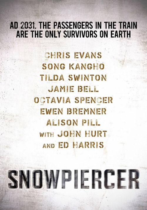 Primer cartel de Snowpiercer