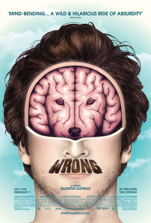 Un nuevo cartel de Wrong de Quentin Dupieux, una joyita vista en Sitges 2012