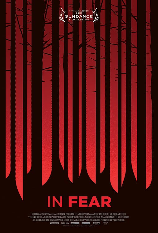 Primer cartel de In Fear, film de terror que se verá en Sundance