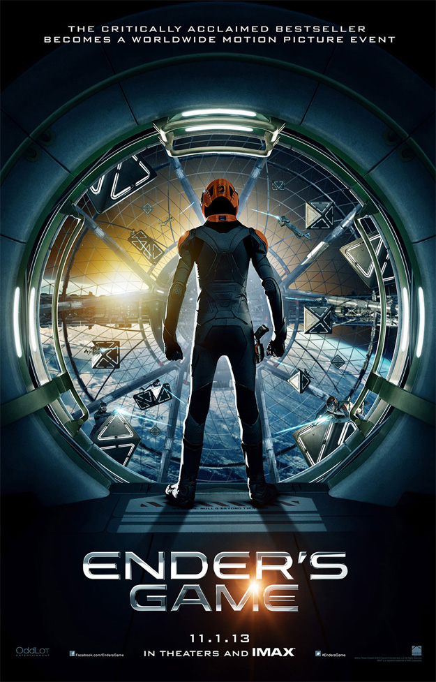 Aquí tenemos el primer cartel de El juego de Ender (Ender's Game) y nos