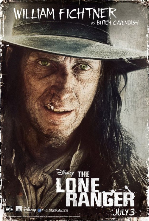 Al fin el villano de El Llanero Solitario, este es William Fichtner como Butch Cavendish