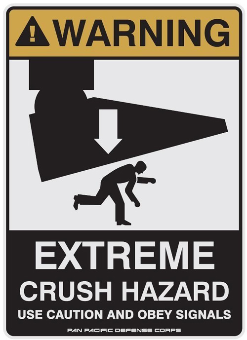 Otro cartel más de la campaña viral de Pacific Rim