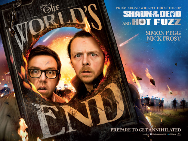 Uno de los carteles de The World&rsquo;s End&hellip; repleto de detalles curiosos
