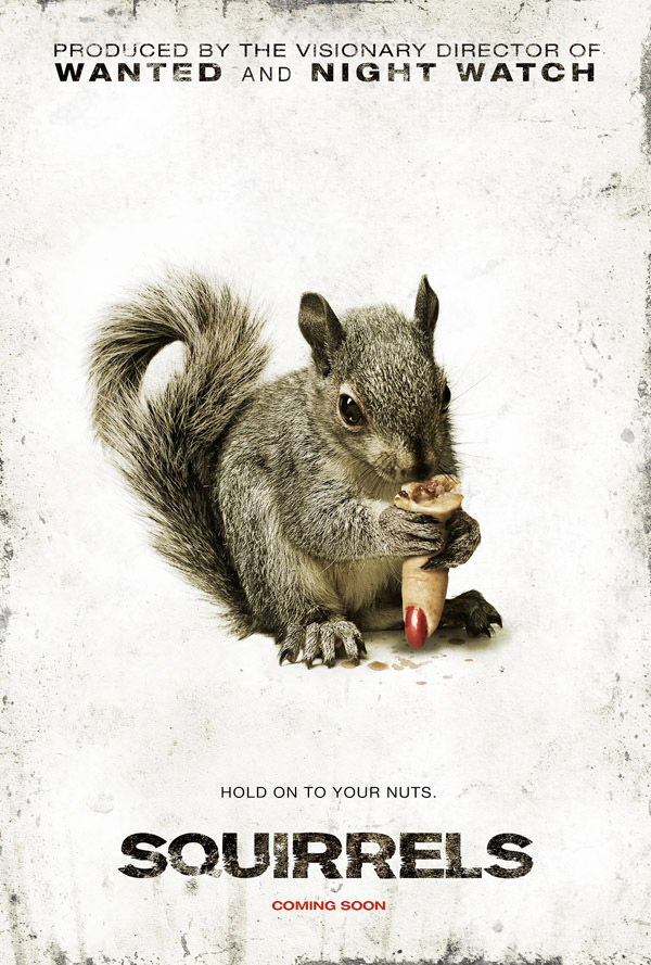 El primer póster de esa paranoia que promete ser Squirrels!