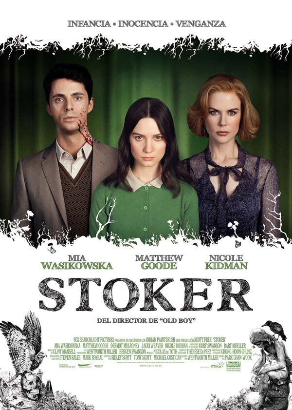 Cartel español de Stoker