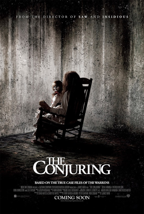 El nuevo cartel de Expediente Warren: the conjuring te mete el miedo en el cuerpo