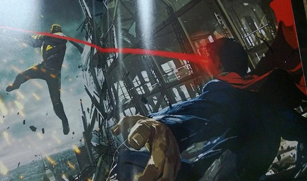 Detalle concept art de El Hombre de Acero