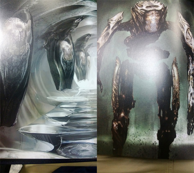 Detalle concept art de El Hombre de Acero