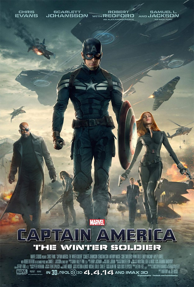 El último cartel visto de Capitán América: el Soldado de Invierno