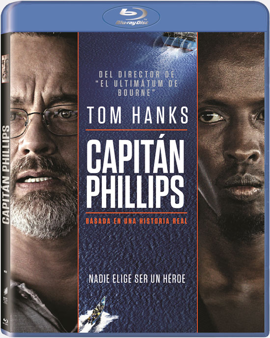 Portada del Blu-Ray de Capitán Phillips