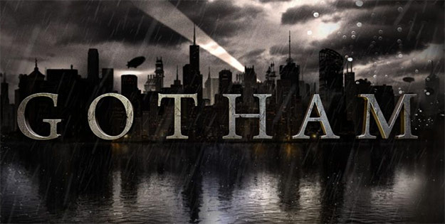 El logo oficial de la nueva serie "Gotham" basada en el universo DC/Batman