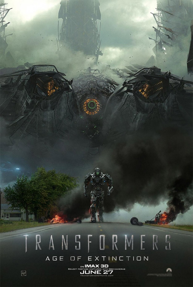 El nuevo cartel IMAX de Transformers: la era de la extinción