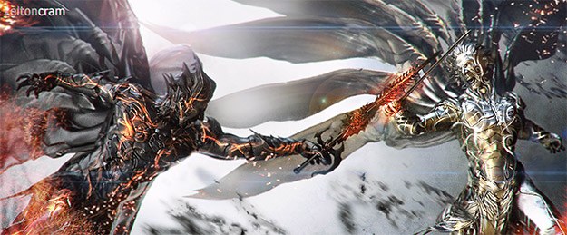 Concept art de la cancelada Paradise Lost
