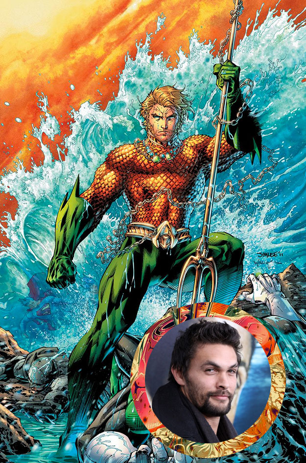 Momoa / Aquaman en Batman v Superman Dawn of Justice