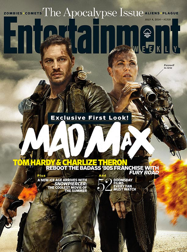 Tom Hardy y Charlize Theron, Mad Max y Furiosa... Mad Max: Fury Road al fin!