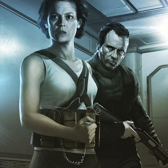 Ripley y Hicks... sería un auténtico WTF