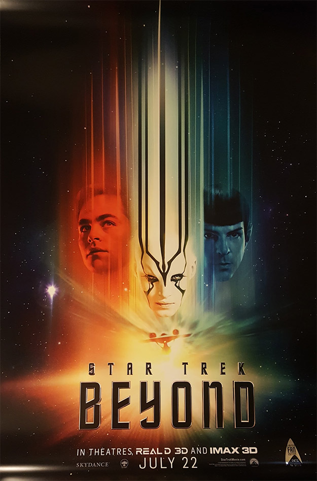 Cartel serie limitada de Star Trek: más allá