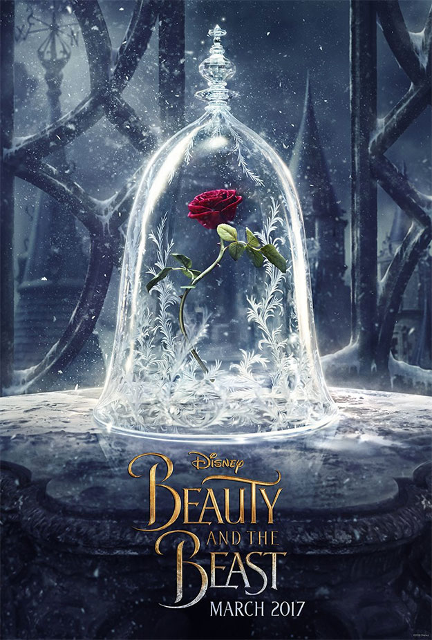 Primer cartel de Beauty and the Beast