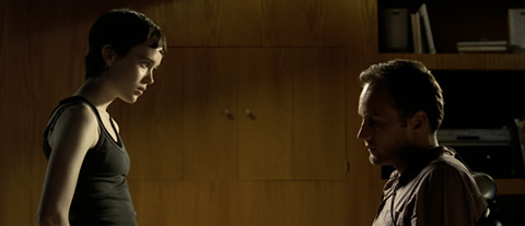 Ellen Page cara a cara con Patrick Wilson Ellen Page cara a cara con Patrick Wilson