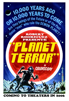 &iquest;P&oacute;ster promocional de Planet Terror?