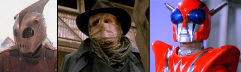 Rocketeer, Darkman e Inframan