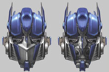 El careto de Optimus Prime