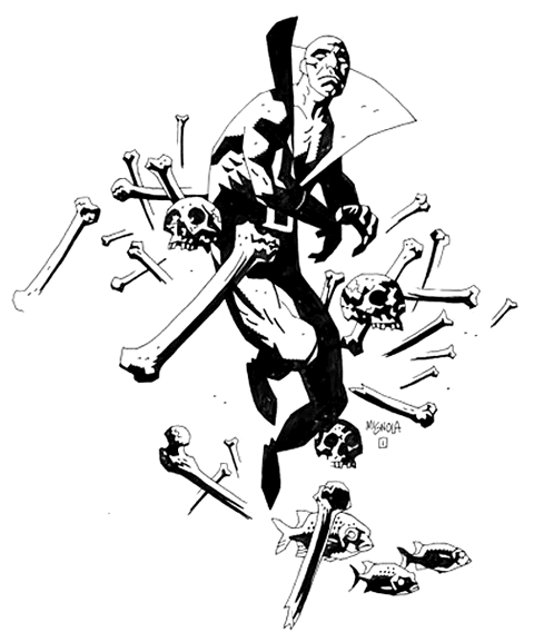Deadman por Mike Mignola