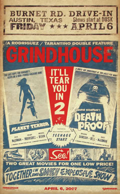 Otro póster modo Exploitation para Grindhouse!