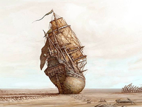 Viejas leyendas del mar: un mar vacío