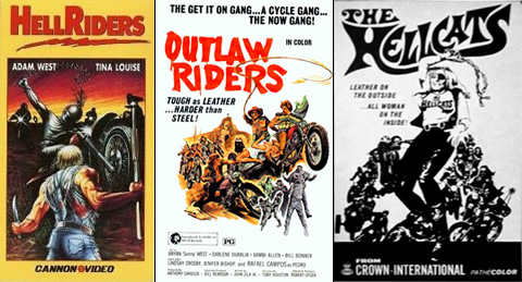 Hellriders, Outlaw Riders y The Hellcats (auténticas caspas de la serie Z en motocicleta) Hellriders, Outlaw Riders y The Hellcats (auténticas caspas de la serie Z en motocicleta)