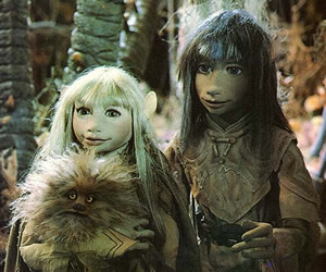 Jen y Kira de El Cristal Oscuro