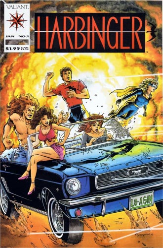 Portada del número 1 de Harbinger