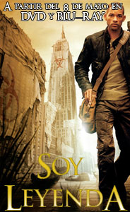 Soy Leyenda en DVD y BLU-RAY