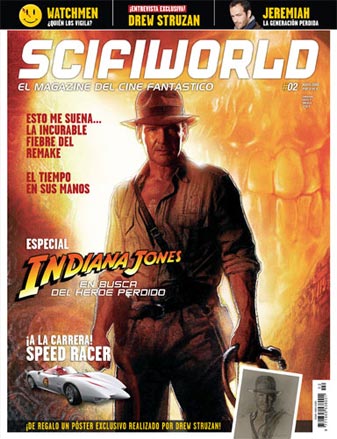 Portada del n&uacute;mero 2 de SciFiWorld