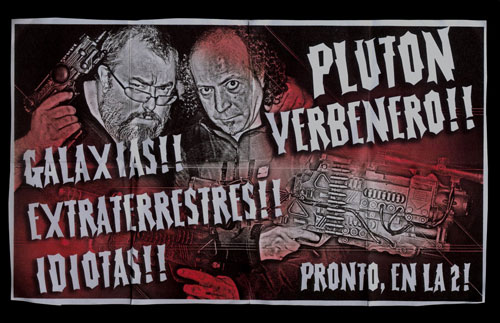 Póster de lo nuevo de Álex de la Iglesia: Plutón Verbenero!