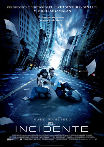 Póster español de El incidente
