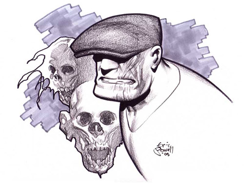 Dibujo de El Bruto de Eric Powell