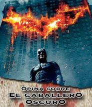 Opina sobre "The Dark Knight / El caballero oscuro