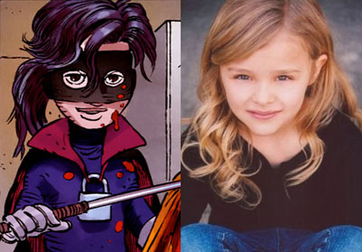 Hit Girl (Chloe Moretz), un arma letal de 11 a&ntilde;os