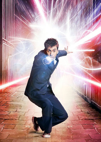 David Tennant como el Doctor Who!