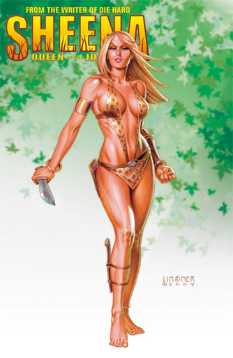 Uno de los nuevos c&oacute;mics de Sheena escrito por Steven de Souza