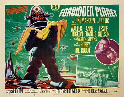 Otro cartel de Forbidden Planet