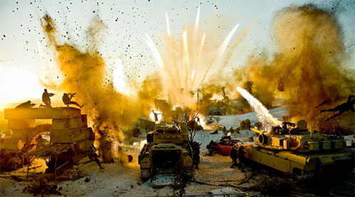 Factura Michael Bay, explosiones por doquier!